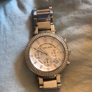 Michael Kors silver watch